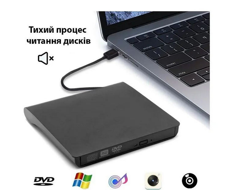 Привід DVD+\/-RW Maiwo K525 - зображення 3