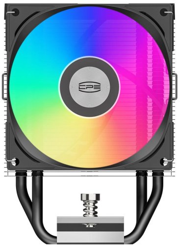 Вентилятор PcCooler R300 ARGB BK - зображення 4