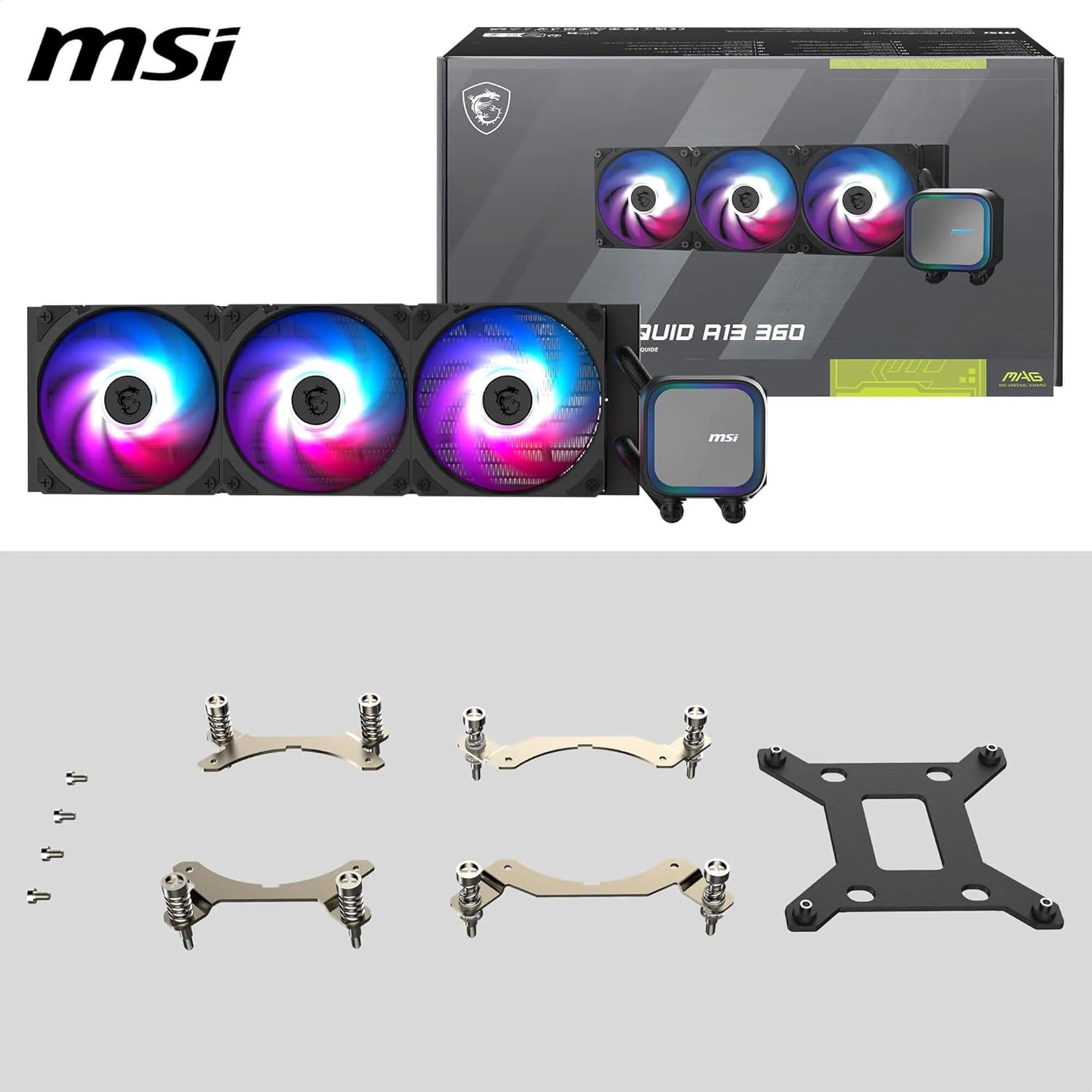 Система водяного охолодження MSI MAG CORELIQUID A13 360 - зображення 8