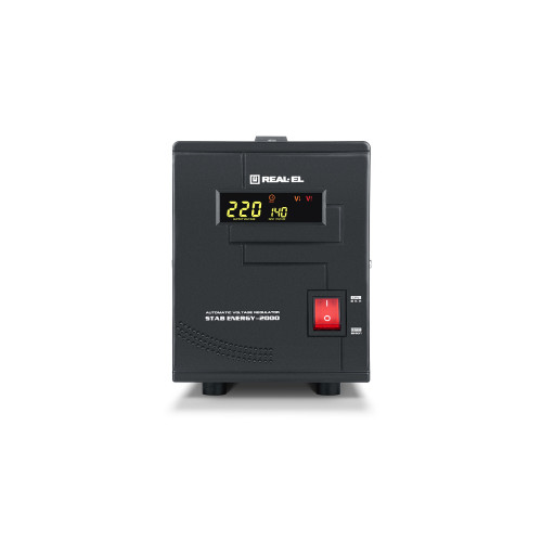 Стабілізатор напруги REAL-EL STAB ENERGY-2000 - зображення 2