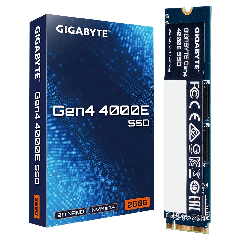 Накопичувач SSD NVMe M.2 250GB Gigabyte 4000E (G440E250G) - зображення 1