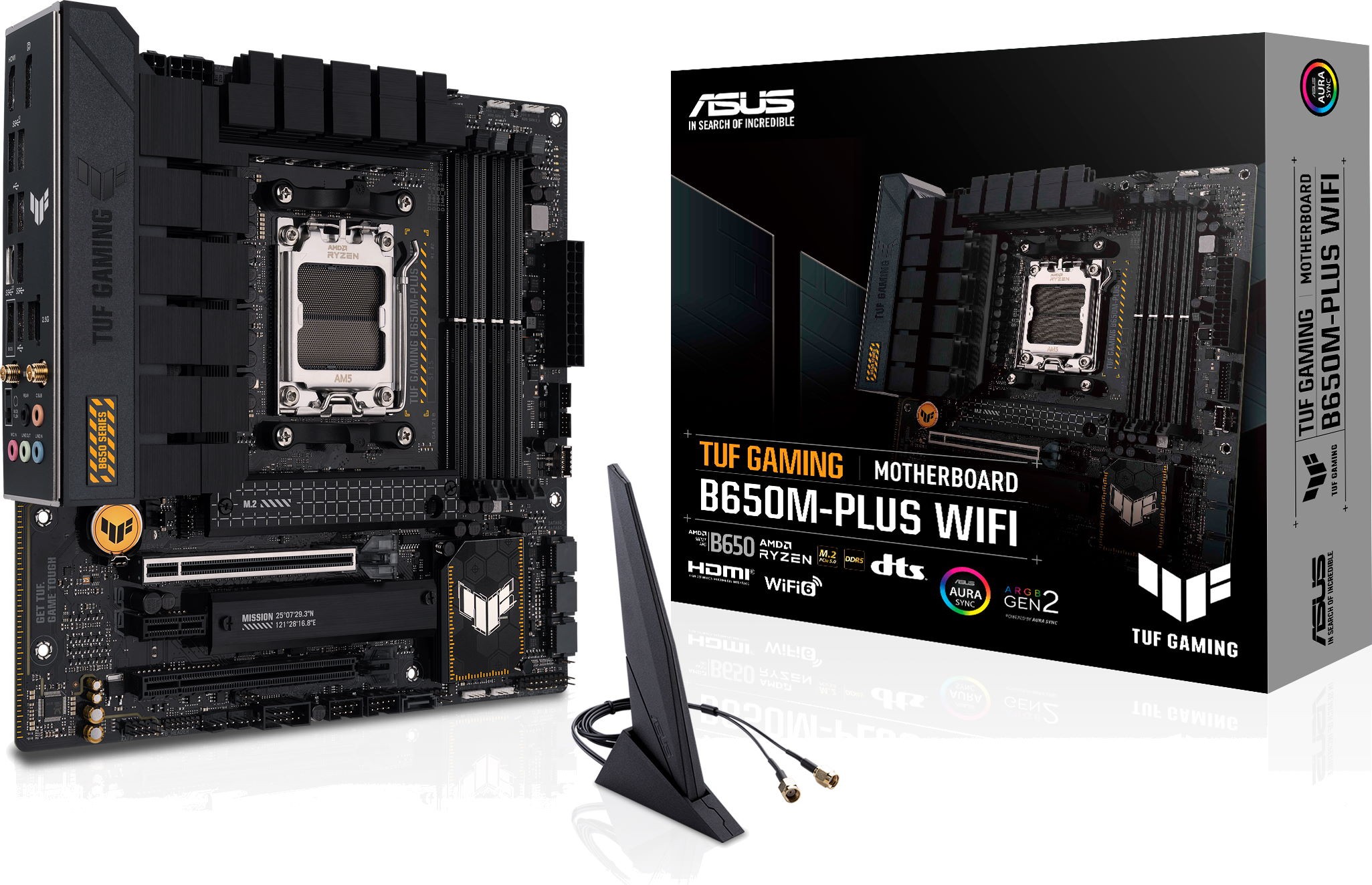 Мат. плата AM5 Asus TUF GAMING B650M-PLUS WIFI - зображення 8