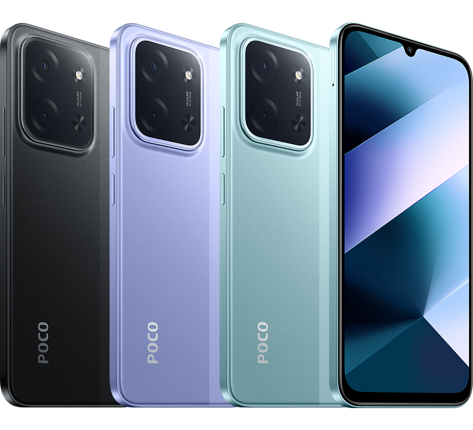 Смартфон Xiaomi Poco C85 8\/256 Black - зображення 12