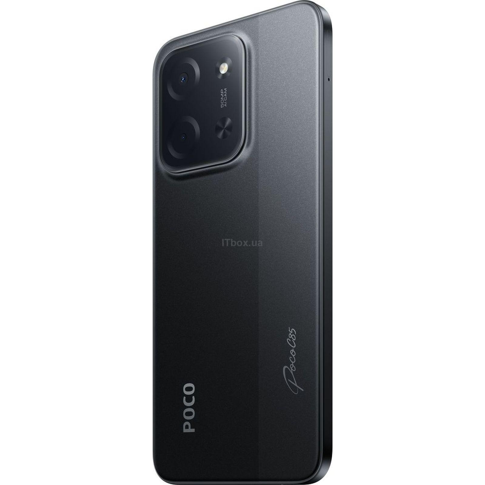 Смартфон Xiaomi Poco C85 8\/256 Black - зображення 5