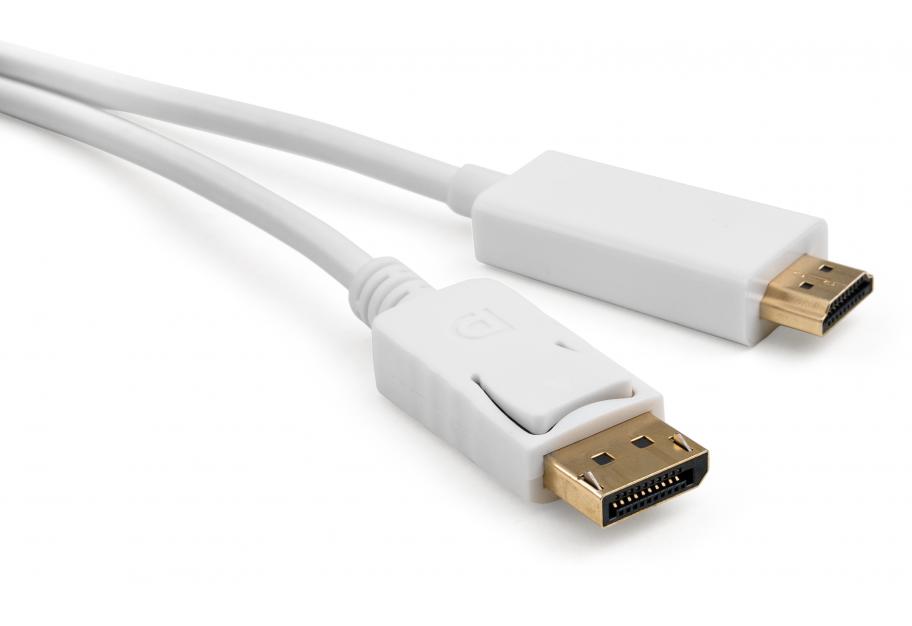 Кабель DisplayPort to HDMI, 1.8m, Vinga - зображення 1