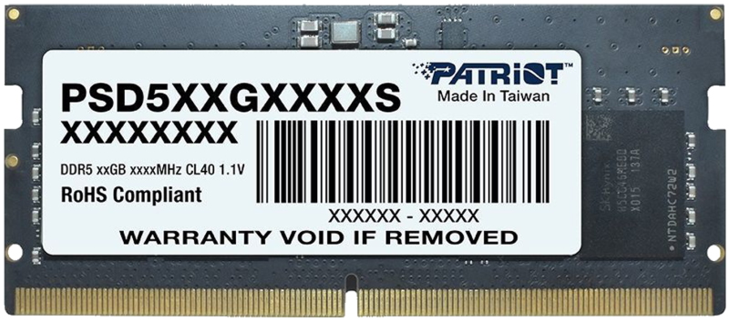 Пам'ять SoDIMM DDR5 32 Gb 5600 MHz Patriot Signature Line - зображення 1