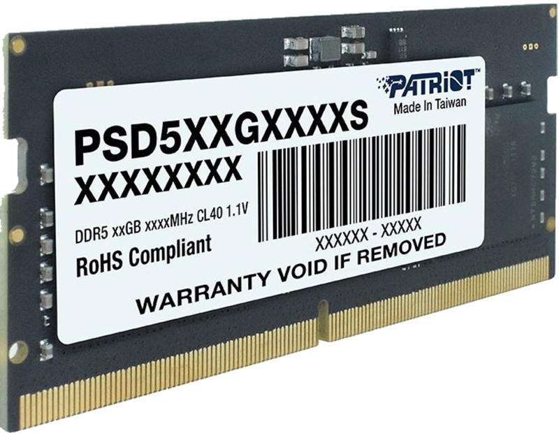 Пам'ять SoDIMM DDR5 32 Gb 5600 MHz Patriot Signature Line - зображення 2