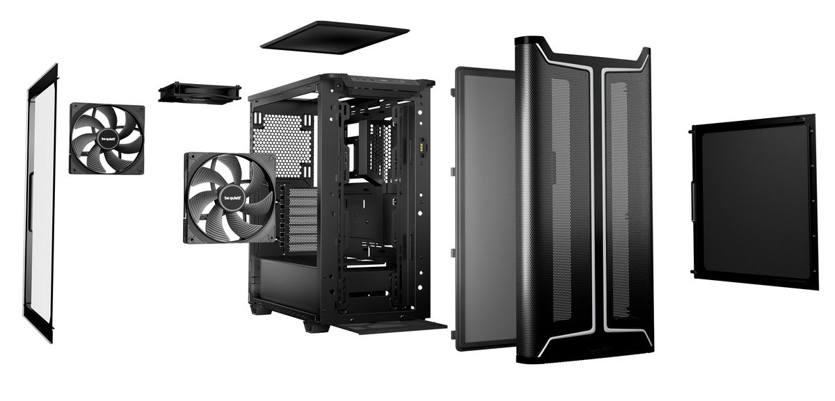 Корпус be quiet! PURE BASE 501 DX Black - зображення 7