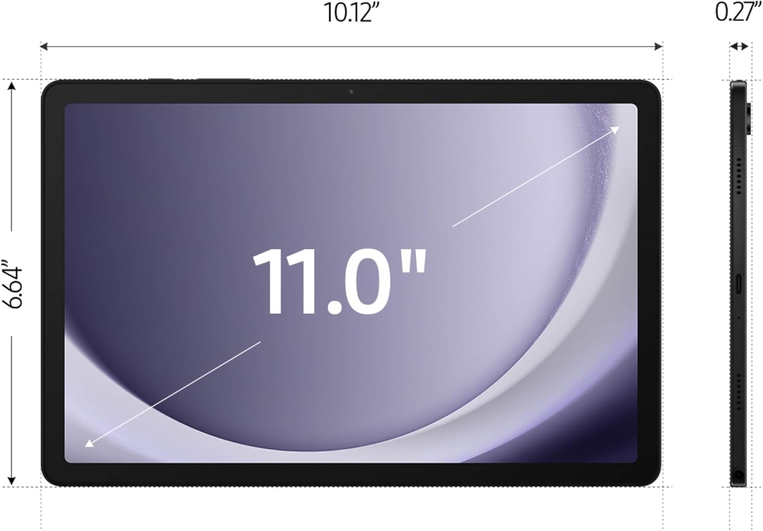 Планшет Samsung Galaxy Tab A9+ 5G 4\/64Gb Graphite (SM-X216BZAA) - зображення 8