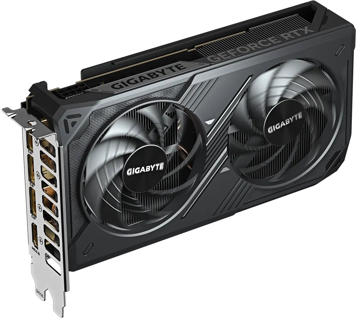 Відеокарта GeForce RTX 5060 8 GDDR7 Gigabyte Windforce Max OC (GV-N5060WF2MAX OC-8GD) - зображення 4