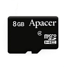 MicroSD 8 Gb class 4 Apacer - зображення 1