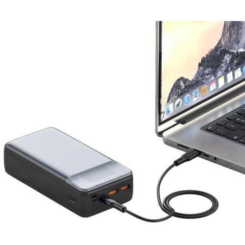 Батарея POWER BANK XO PR201 30000 mAh PD\/65W, QC\/22.5W - зображення 4