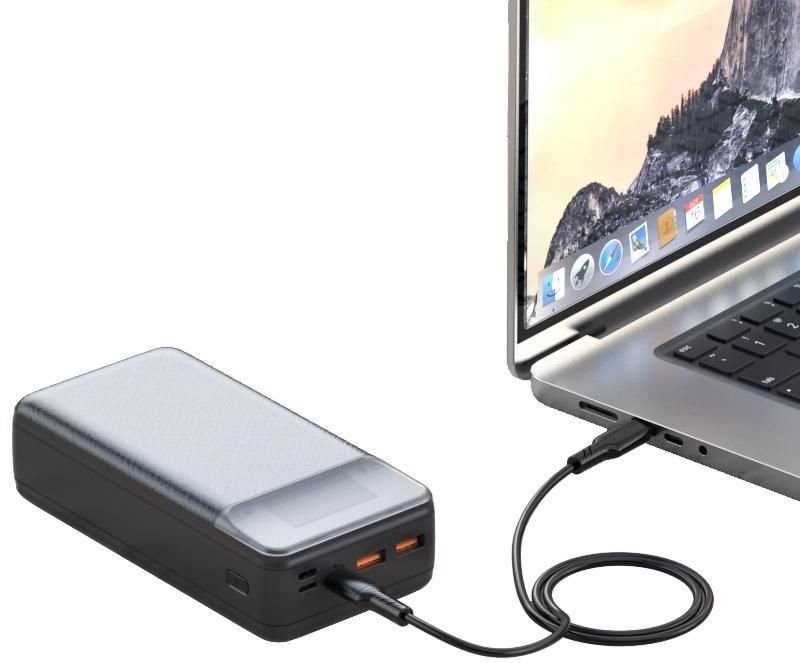 Батарея POWER BANK XO PR201 30000 mAh PD\/65W, QC\/22.5W - зображення 4