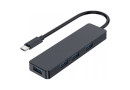 Концентратор USB Type-C to 4xUSB3.1 Gembird - зображення 1