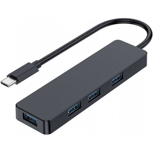 Концентратор USB Type-C to 4xUSB3.1 Gembird - зображення 1
