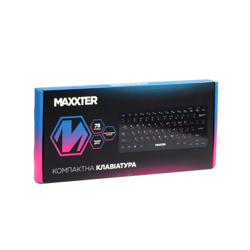 Клавіатура Maxxter KBM-C01B-UA - зображення 5