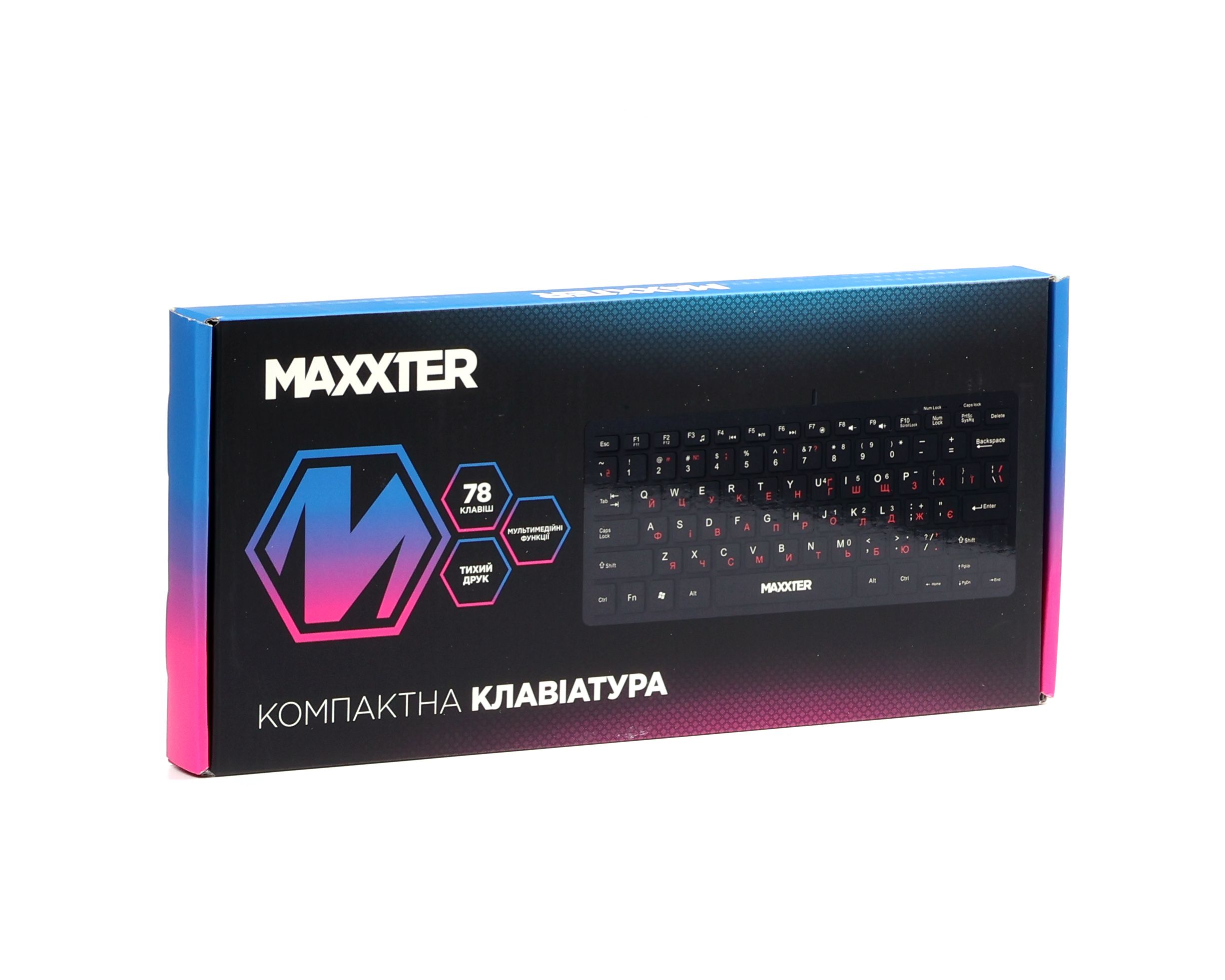 Клавіатура Maxxter KBM-C01B-UA - зображення 5