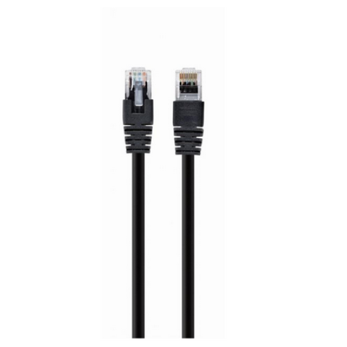 Патч-корд CAT5e UTP RJ45 5.0м, чорний, Cablexpert - зображення 1
