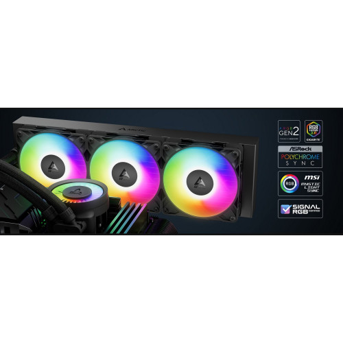 Система водяного охолодження Arctic Liquid Freezer III Pro 360 A-RGB - зображення 7