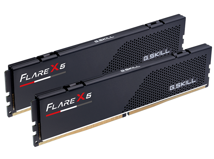 Пам'ять DDR5 RAM_64Gb (2x32Gb) 6000Mhz G.Skill Flare X5 Black (F5-6000J3636F32GX2-FX5) - зображення 2