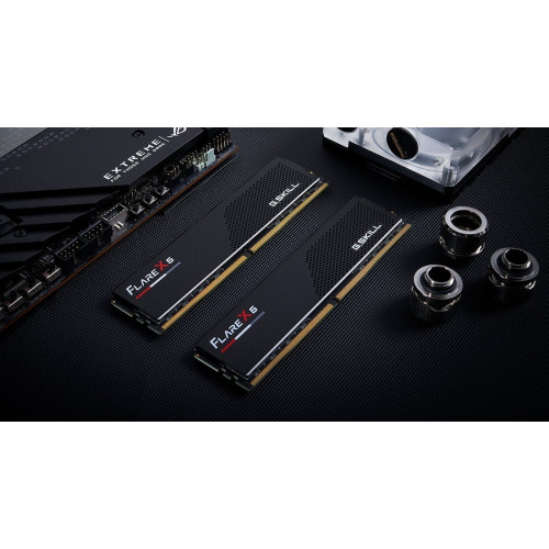 Пам'ять DDR5 RAM_64Gb (2x32Gb) 6000Mhz G.Skill Flare X5 Black (F5-6000J3636F32GX2-FX5) - зображення 4