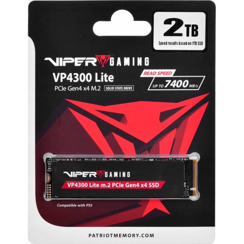 Накопичувач SSD NVMe M.2 2000GB Patriot VP4300 Lite (VP4300L2TBM28H) - зображення 6