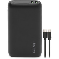Батарея POWER BANK GEAR 20000mAh, PD/22.5W, black (WP952P)