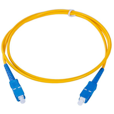 Патч-корд оптичний Cor-X SC\/UPC-SC\/UPC SingleMode Simplex 1,0м - зображення 1