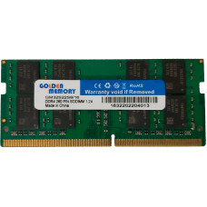 Пам'ять DDR4 RAM_16Gb (1x16Gb) 3200Mhz Golden Memory (GM32S22S8\/16) - зображення 1