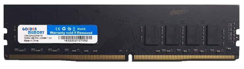 Пам'ять DDR4 RAM_16Gb (1x16Gb) 3200Mhz Golden Memory (GM32N22S8\/16) - зображення 1