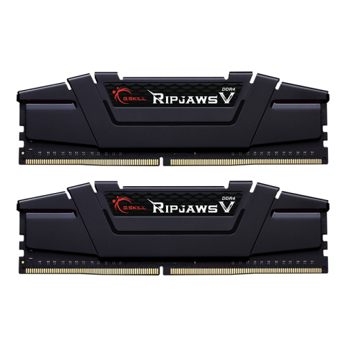 Пам'ять DDR4 RAM_16Gb (2x8Gb) 3600Mhz G.Skill Ripjaws V Black (F4-3600C18D-16GVK) - зображення 1