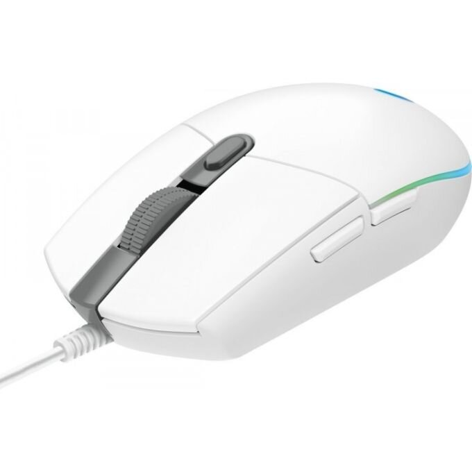 Мишка Logitech G102 Lightsync White (23889058) - зображення 3