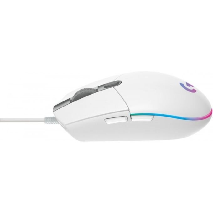 Мишка Logitech G102 Lightsync White (23889058) - зображення 4