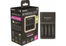 Зарядний пристрій + акумулятори Panasonic Smart-Quick Charger+ Eneloop Pro - зображення 1