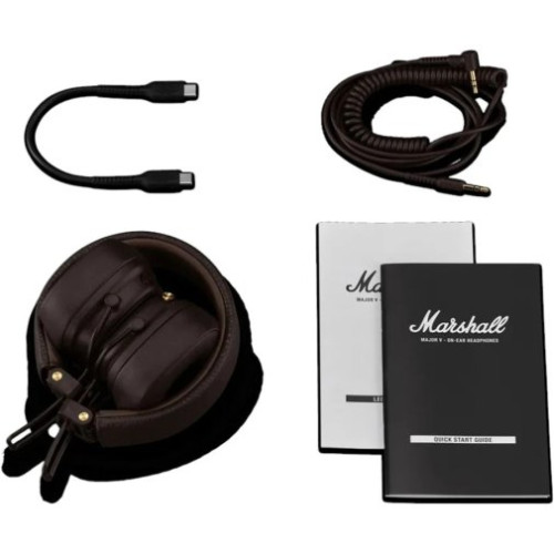 Безпровідні Bluetooth навушники Marshall Major V Brown - зображення 6