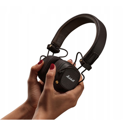 Безпровідні Bluetooth навушники Marshall Major V Brown - зображення 7