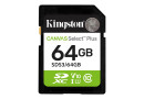 Secure Digital card 64 Gb Kingston Canvas Select Plus class 10 UHS-I, U1, V10 - зображення 1