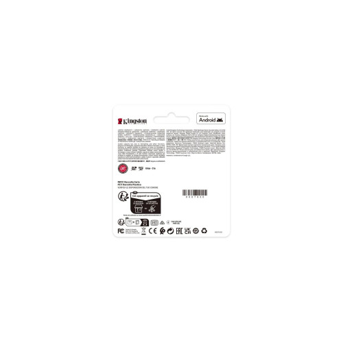 Secure Digital card 64 Gb Kingston Canvas Select Plus class 10 UHS-I, U1, V10 - зображення 4