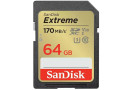 Secure Digital card 64 Gb SanDisk Extreme SDXC UHS-I U3 - зображення 1