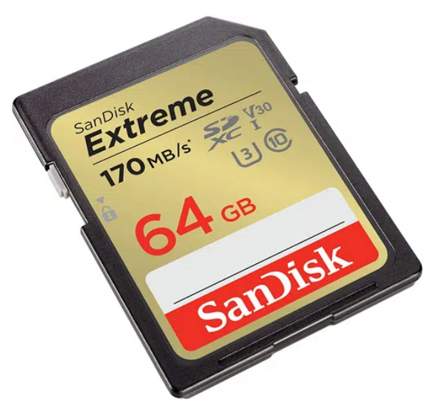 Secure Digital card 64 Gb SanDisk Extreme SDXC UHS-I U3 - зображення 2
