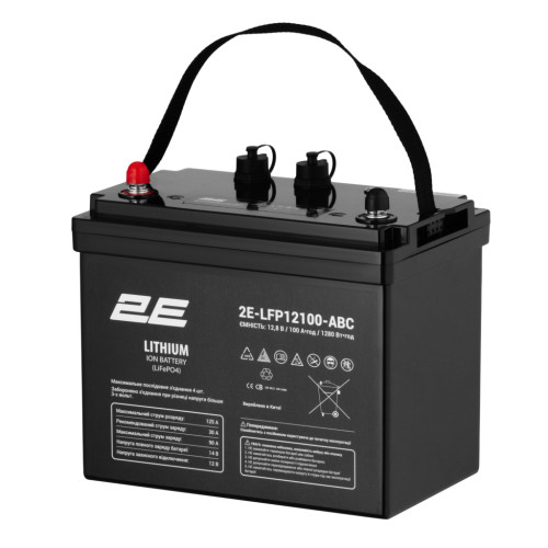 Акумуляторна батарея 2E LiFePo4 12.8V-100Ah (2E-LFP12100-ABC) - зображення 2