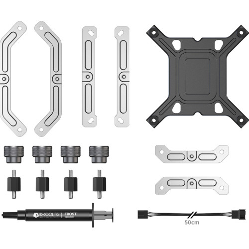 Система водяного охолодження ID-Cooling FX240 INF WHITE - зображення 7