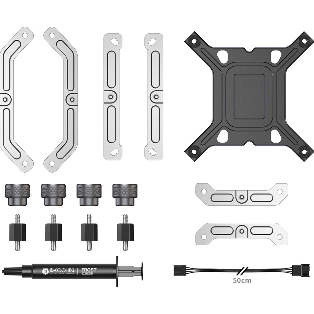 Система водяного охолодження ID-Cooling FX240 INF WHITE - зображення 7