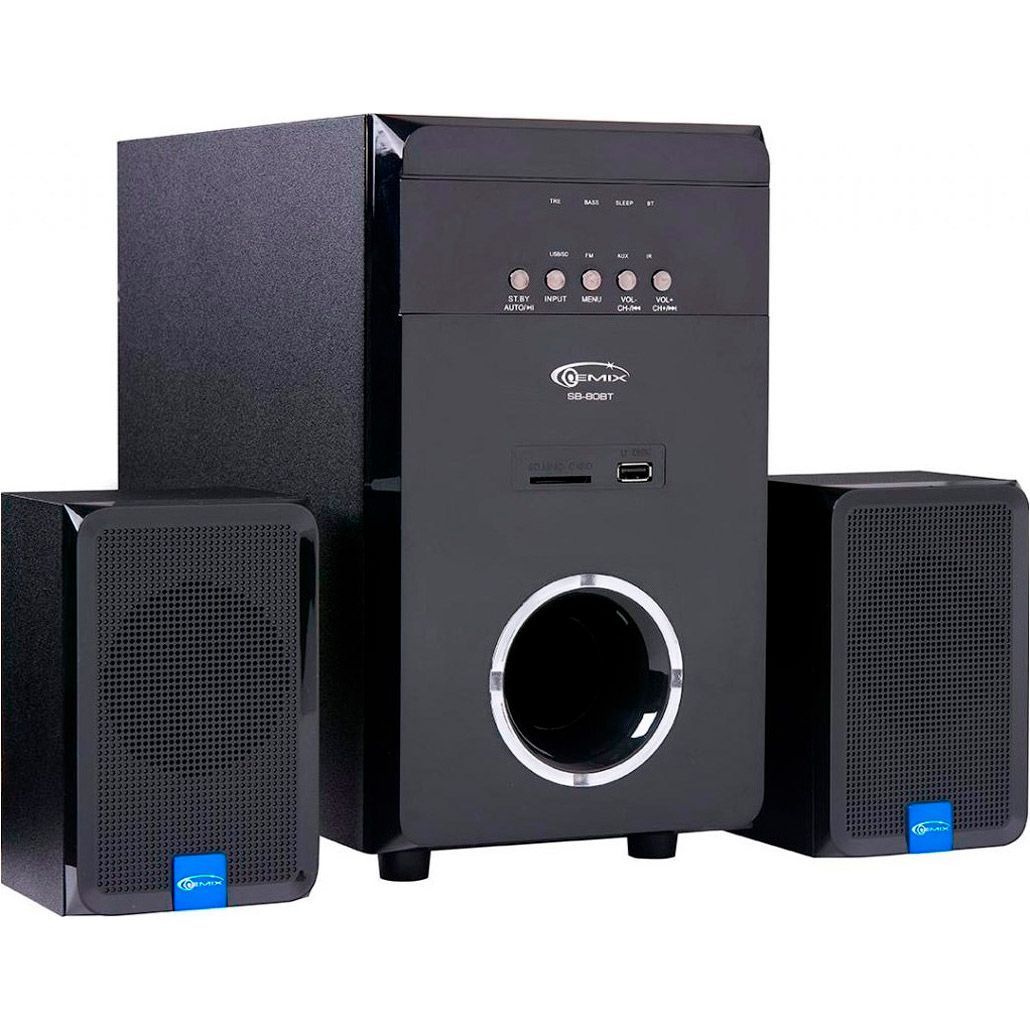 Колонки Gemix SB-80BT black 2.1 - зображення 2