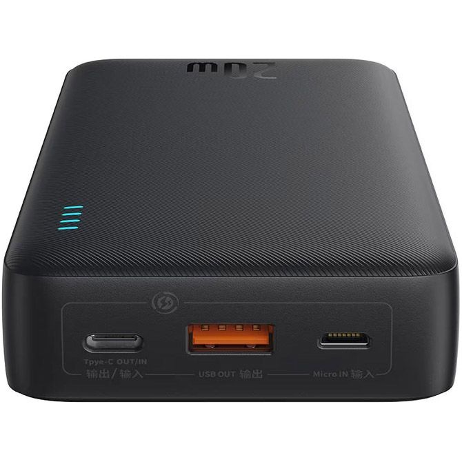 Батарея POWER BANK Baseus Airpow 20000mAh 20W - зображення 3