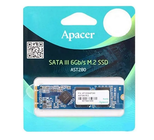 Накопичувач SSD M.2 512GB Apacer AST280X (AP512GAST280X-1) - зображення 3