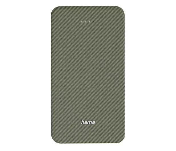 Батарея POWER BANK Hama Power Pack Color 20 20000mAh green - зображення 1