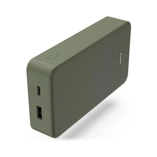 Батарея POWER BANK Hama Power Pack Color 20 20000mAh green - зображення 2