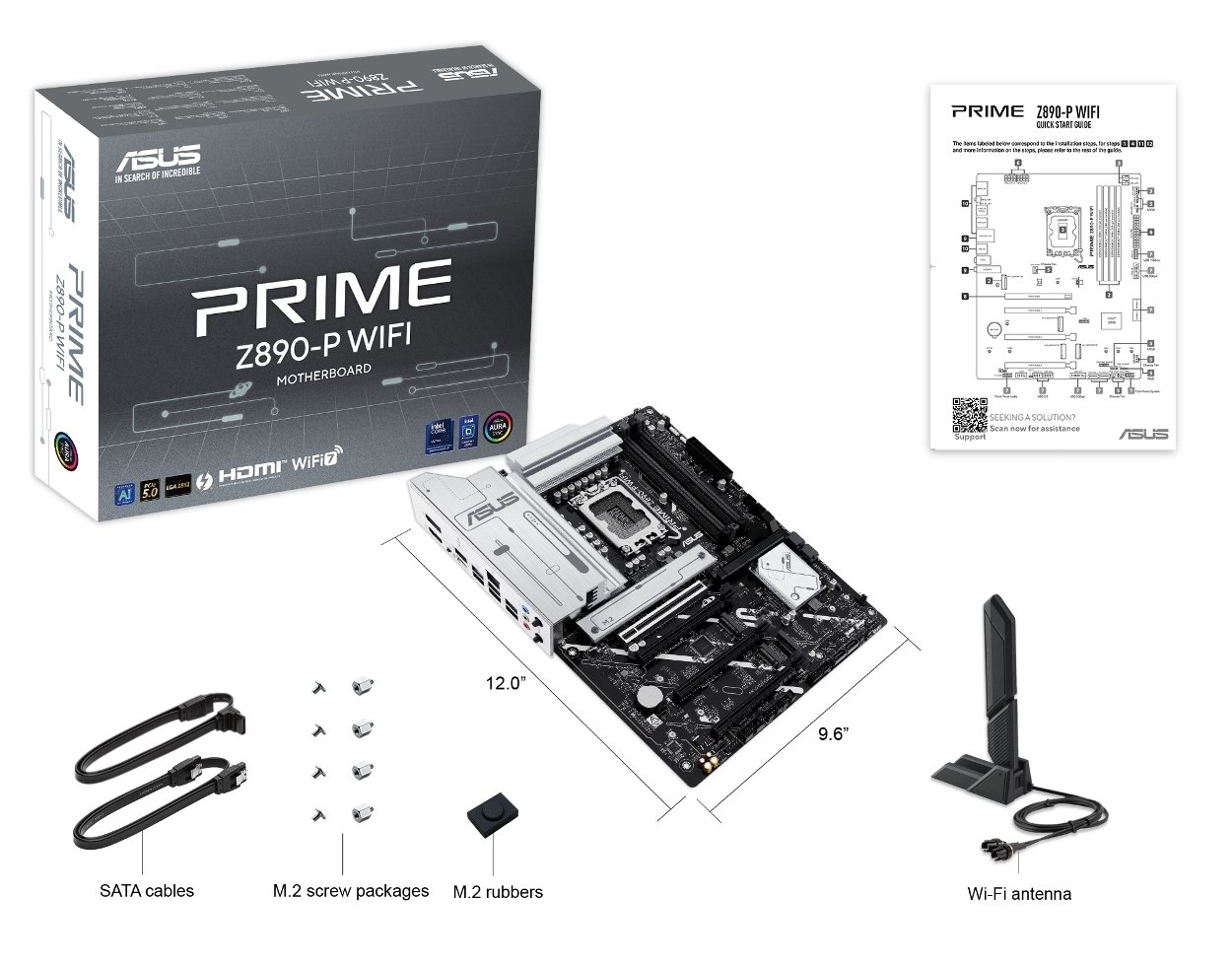 Мат. плата 1851 ASUS PRIME Z890-P WIFI - зображення 8