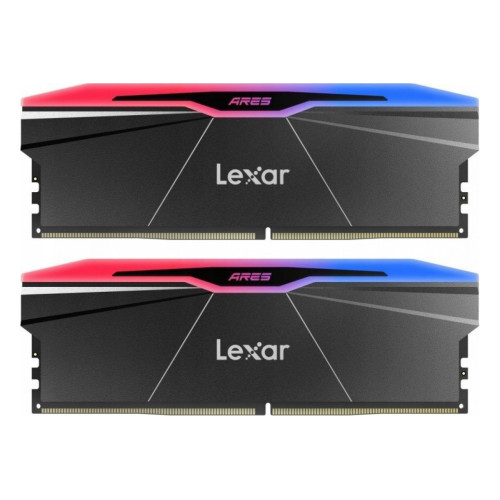 Пам'ять DDR5 RAM_64Gb (2x32Gb) 6400Mhz Lexar ARES RGB (LD5U32G64C32BR-RGD) - зображення 1